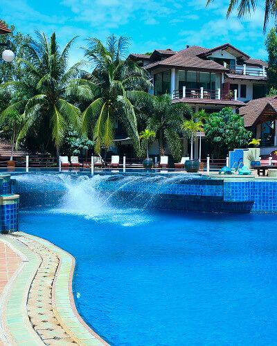 Celebration at a decorated venue